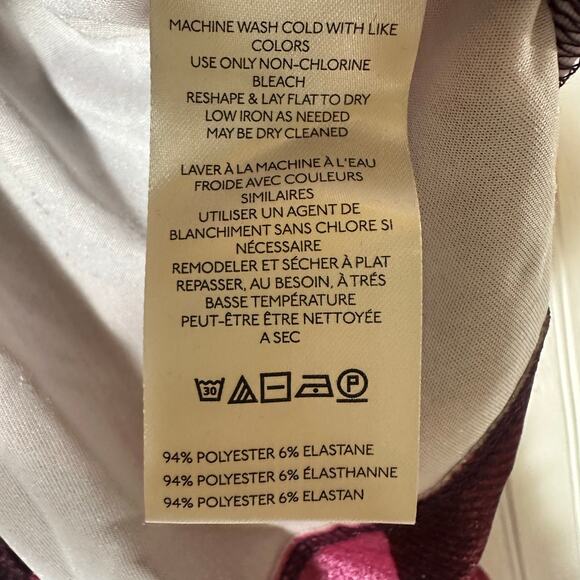 Anthropologie Maeve Velvet Pink Plaid Babydoll Top NEW - Picture 7 of 8